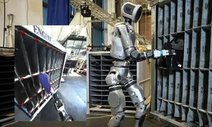 Robot hình người Atlas hoạt động tự động hoàn toàn Robot hình người Atlas hoạt động tự động hoàn toàn