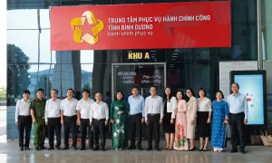 Bình Dương ra mắt trung tâm phục vụ hành chính công một cửa