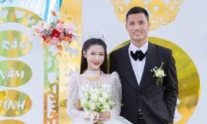 Vợ thủ môn Đình Triệu: 'Cưới vì ngưỡng mộ nghị lực của chồng' Vợ thủ môn Đình Triệu: 'Cưới vì ngưỡng mộ nghị lực của chồng'